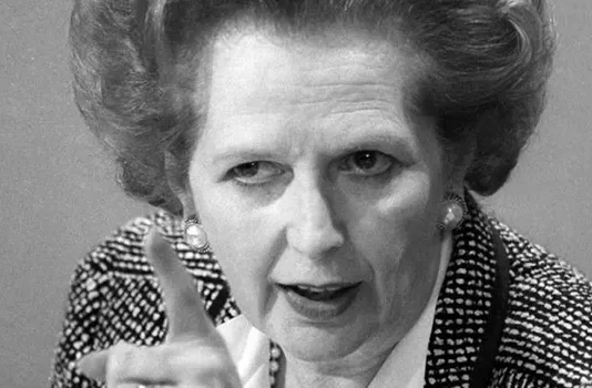 A specter is haunting Palestine,  Margaret Thatcher
